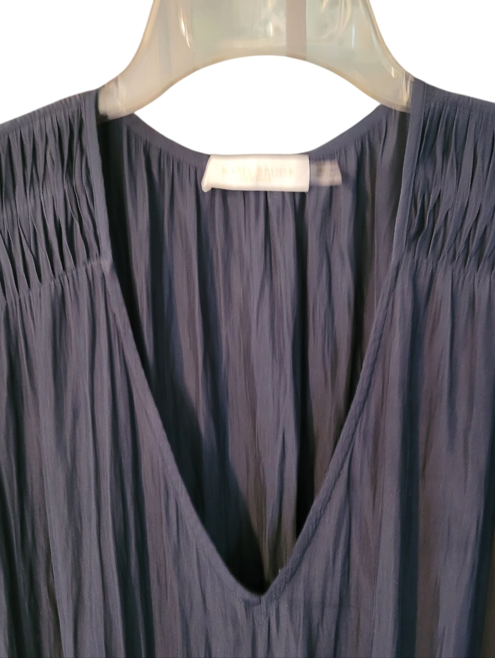 Ramy Brook smocked waist sleeveless mini dress - L.       A4 - Picture 3 of 8